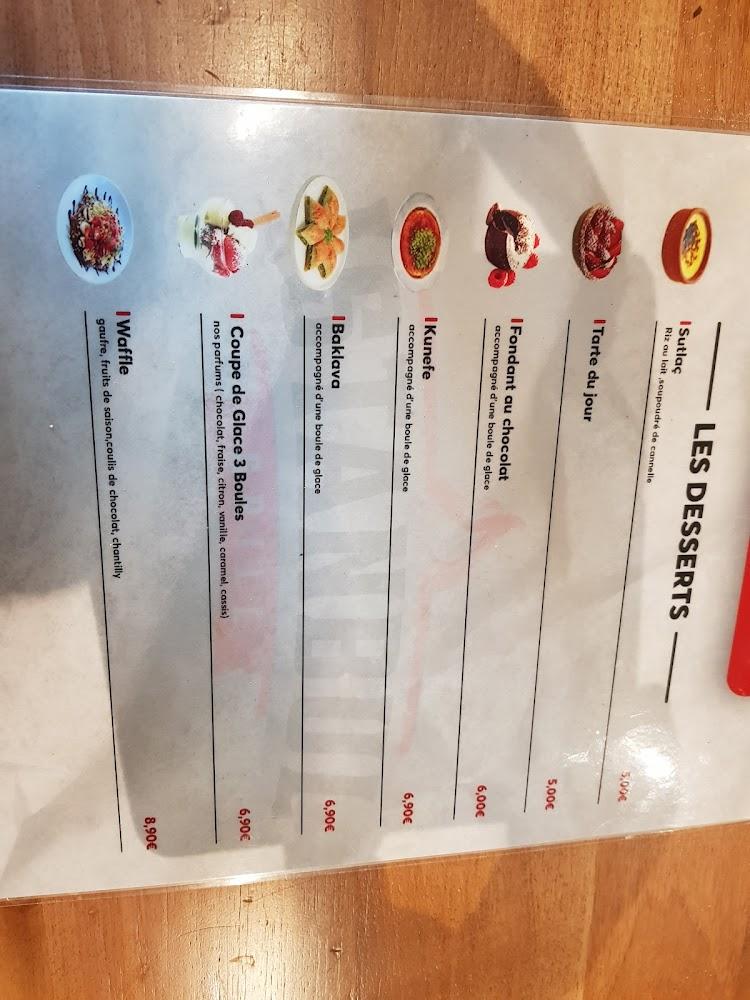 Istanbul Grill, L'Isle-d'Abeau - Menu Image 1